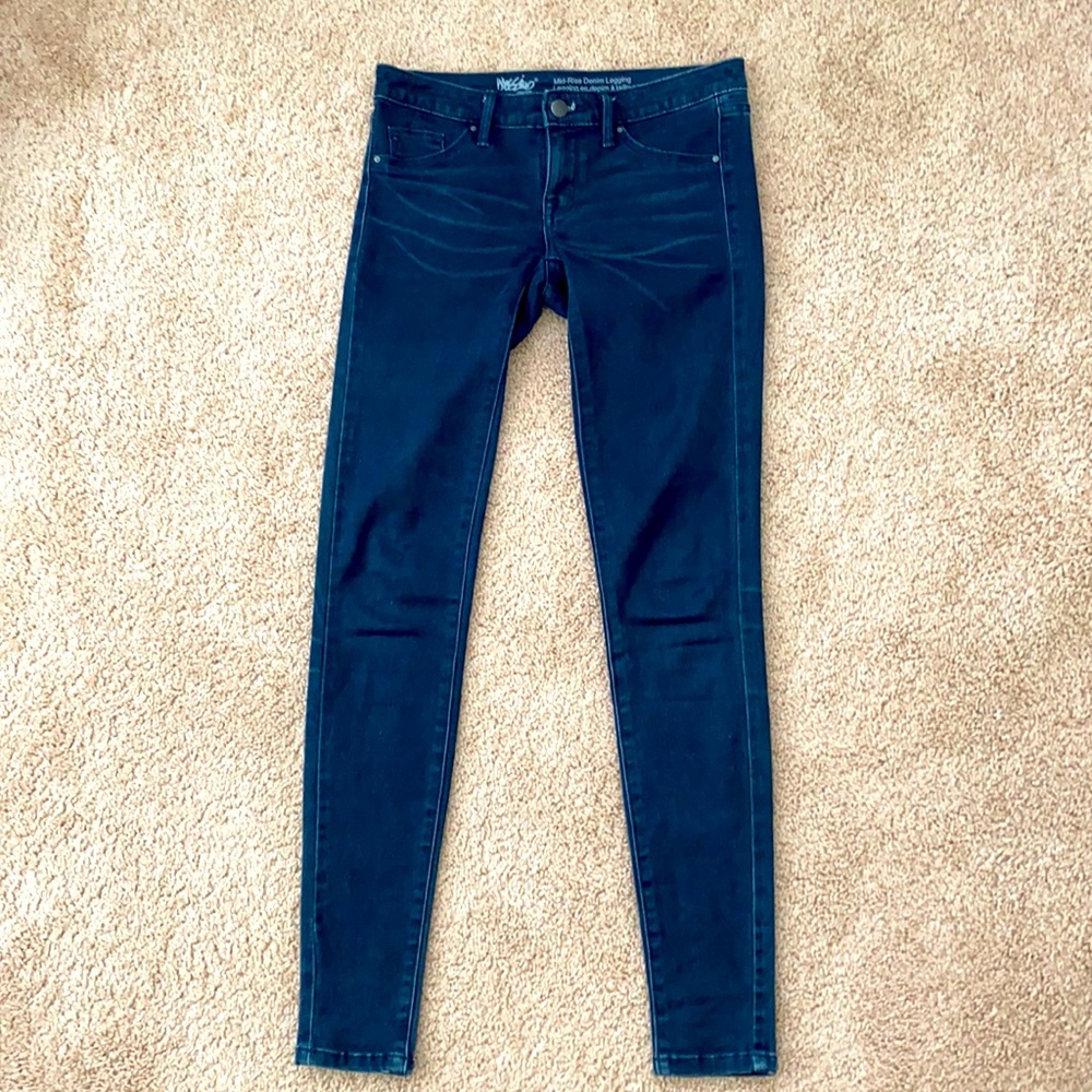 Mossimo Mid rise denim legging - Picture 1 of 1